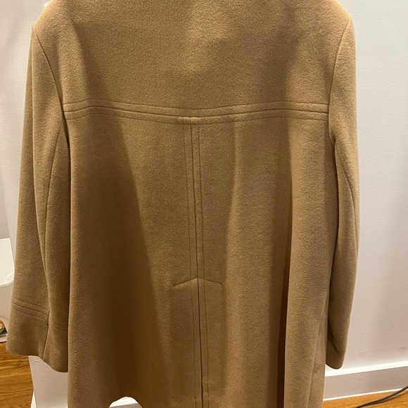 Larry Levine peacoat in Beige womens sz xl in perfect condition. - Picture 3 of 4